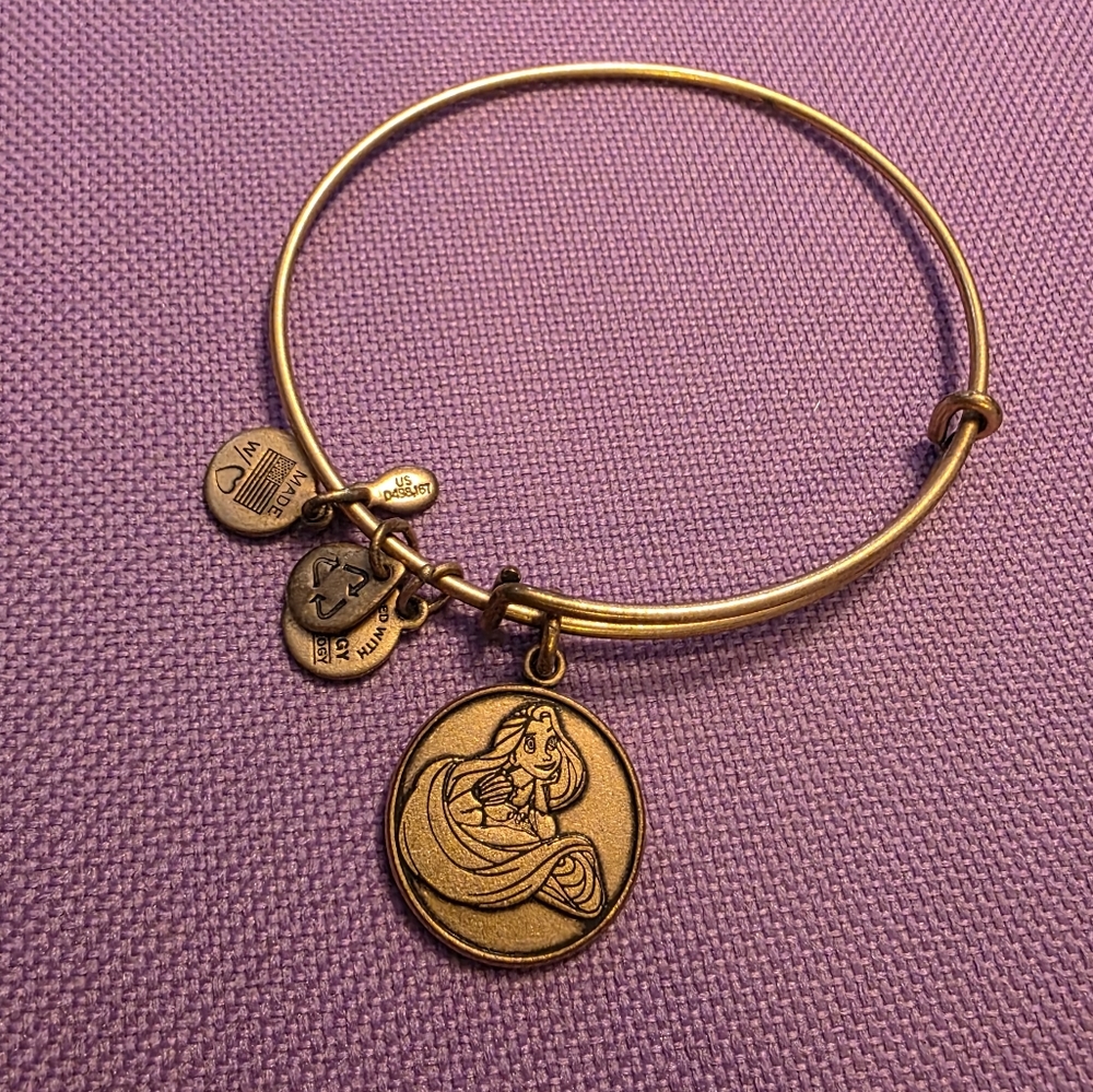 Disney Rapunzel Alex and Ani Bangle Bracelet